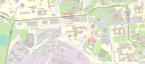 Carte du campus